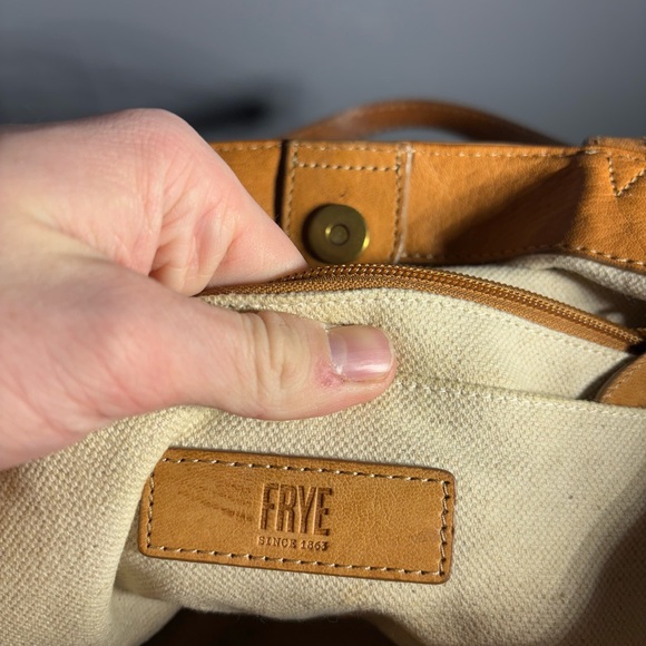 Frye Madison Harness Leather Tote Bag - Picture 7 of 12